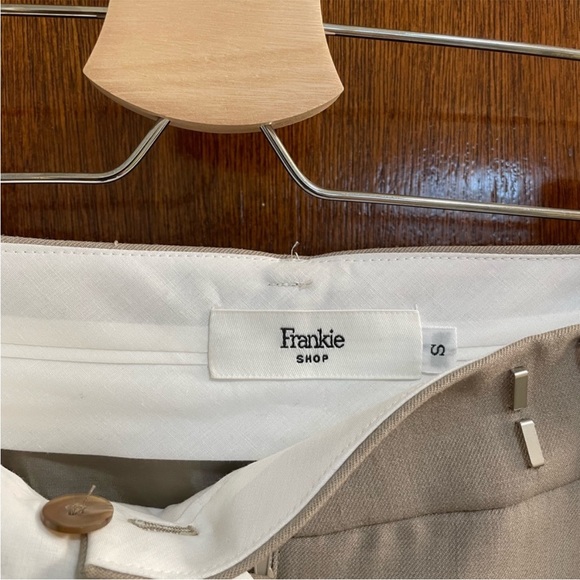 NWOT Frankie shop Felda pleated suit pants - Picture 3 of 7